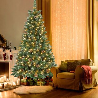 De Kunstkerstboom 210 cm PVC dennenboom in één oogopslag