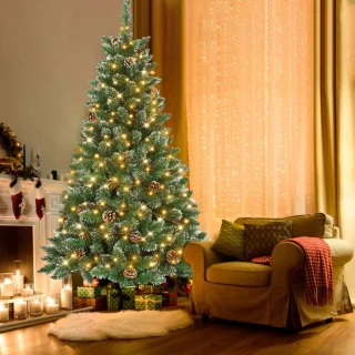 Kunstkerstboom 210 cm PVC dennenboom