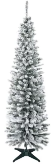 Kunstkerstboom 210 cm PVC Groen/Wit