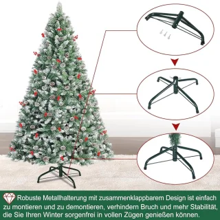 Kunstkerstboom 210 cm
