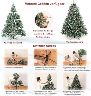 Kunstkerstboom 210 cm