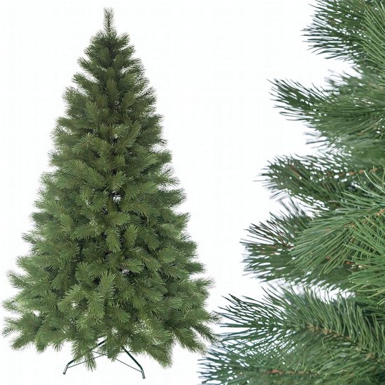 Kunstkerstboom 210 cm Realistische Kunstdennenboom met Standaard