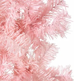 Kunstkerstboom 210 cm Roze