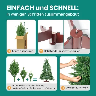 Kunstkerstboom 210 cm
