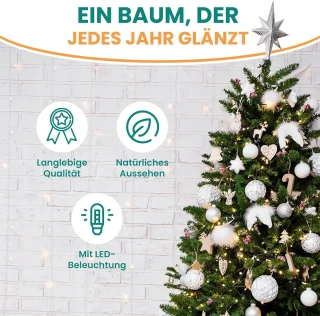 Kunstkerstboom 210 cm