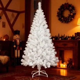 Kunstkerstboom 210 cm Wit