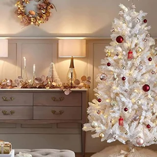 Kunstkerstboom 210 cm - Wit