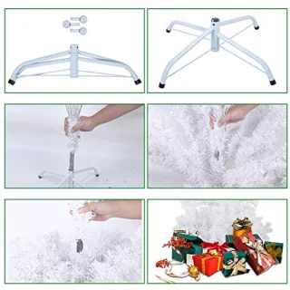 Kunstkerstboom 210 cm - Wit