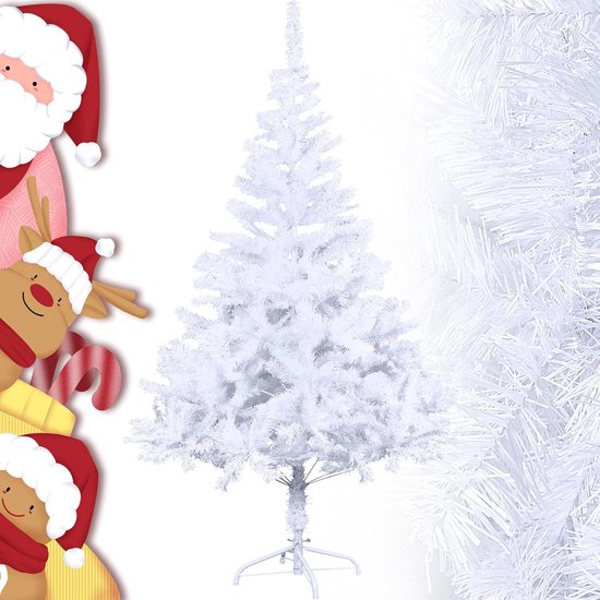 Kunstkerstboom 210cm Wit PVC