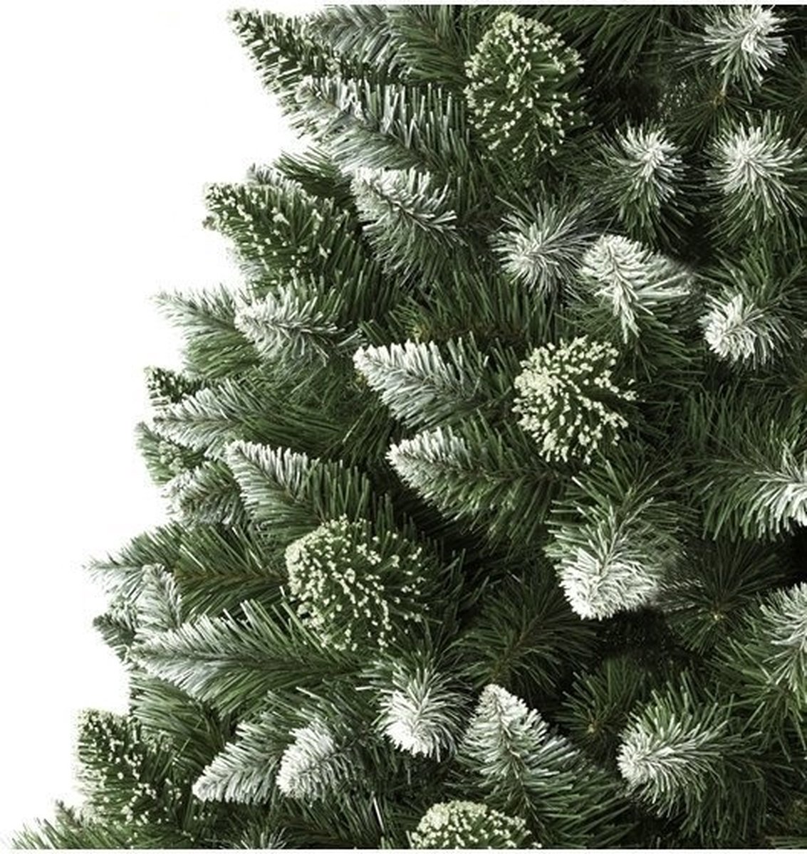 Kunstkerstboom 220 cm Groen PVC Met Stam