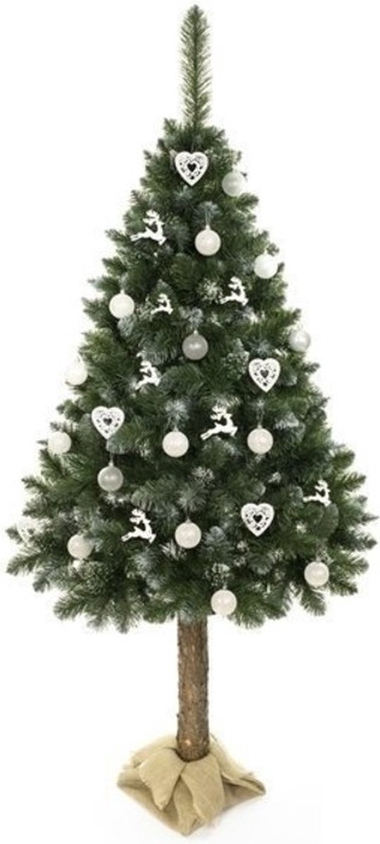 Kunstkerstboom 220 cm modulair met stam