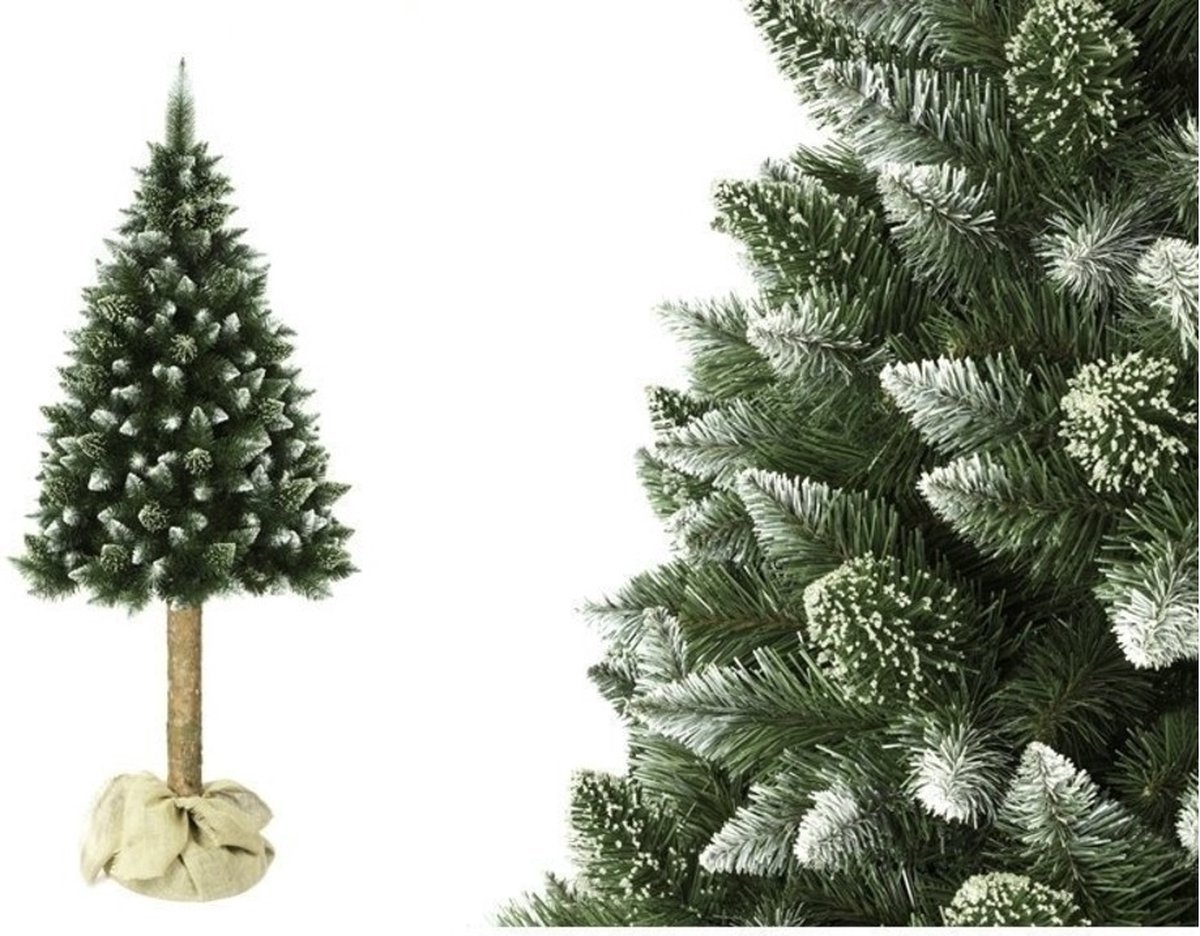 Kunstkerstboom 220 cm modulair met stam