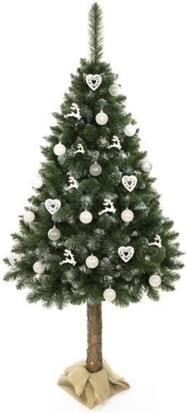 Kunstkerstboom 220 cm modulair met stam