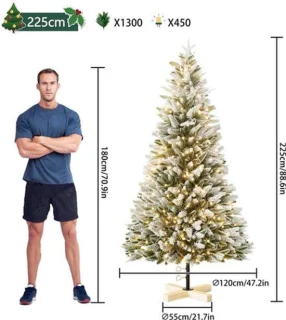 Kunstkerstboom 225 cm
