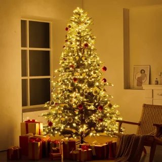 Kunstkerstboom 225 cm Ø135 cm