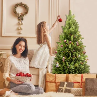 Kunstkerstboom 225 cm PE/PVC