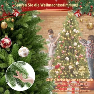 Kunstkerstboom 225 cm PVC dennenboom