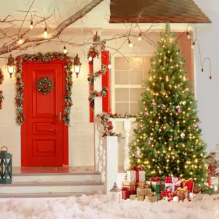 Kunstkerstboom 225 cm PVC dennenboom