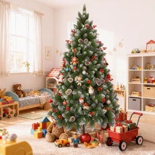 Kunstkerstboom 225 cm PVC-spar