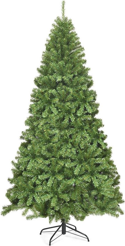 Kunstkerstboom 230 cm Automatisch Uitvouwbaar met Stabiele Basis
