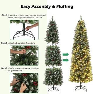 Kunstkerstboom 230 cm