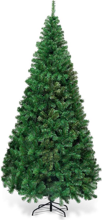 Kunstkerstboom 240 cm met metalen standaard