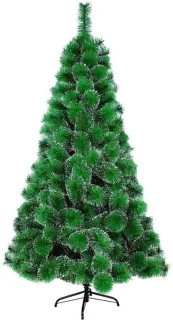 Kunstkerstboom 240 cm met sneeuweffect, inclusief standaard