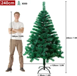 Kunstkerstboom 240 cm PVC