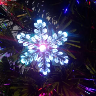 Kunstkerstboom 240 cm PVC met metalen standaard