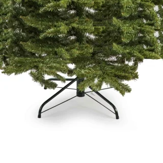 Kunstkerstboom 240 cm spar groen stalen voet