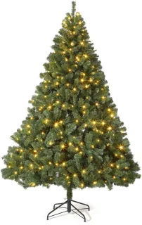 Kunstkerstboom - 270 cm - Ø180 cm - PVC - groen - voor binnen