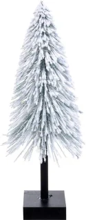 Kunstkerstboom 40cm sneeuwbedekt wit