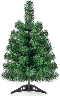 Kunstkerstboom 45 cm met standaard