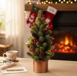Kunstkerstboom 45 cm – Tafelkerstboom