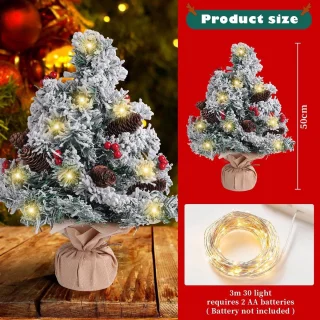 Kunstkerstboom 50 cm - Tafelmodel
