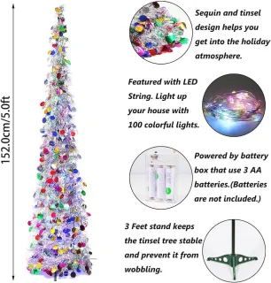 Kunstkerstboom 5FT