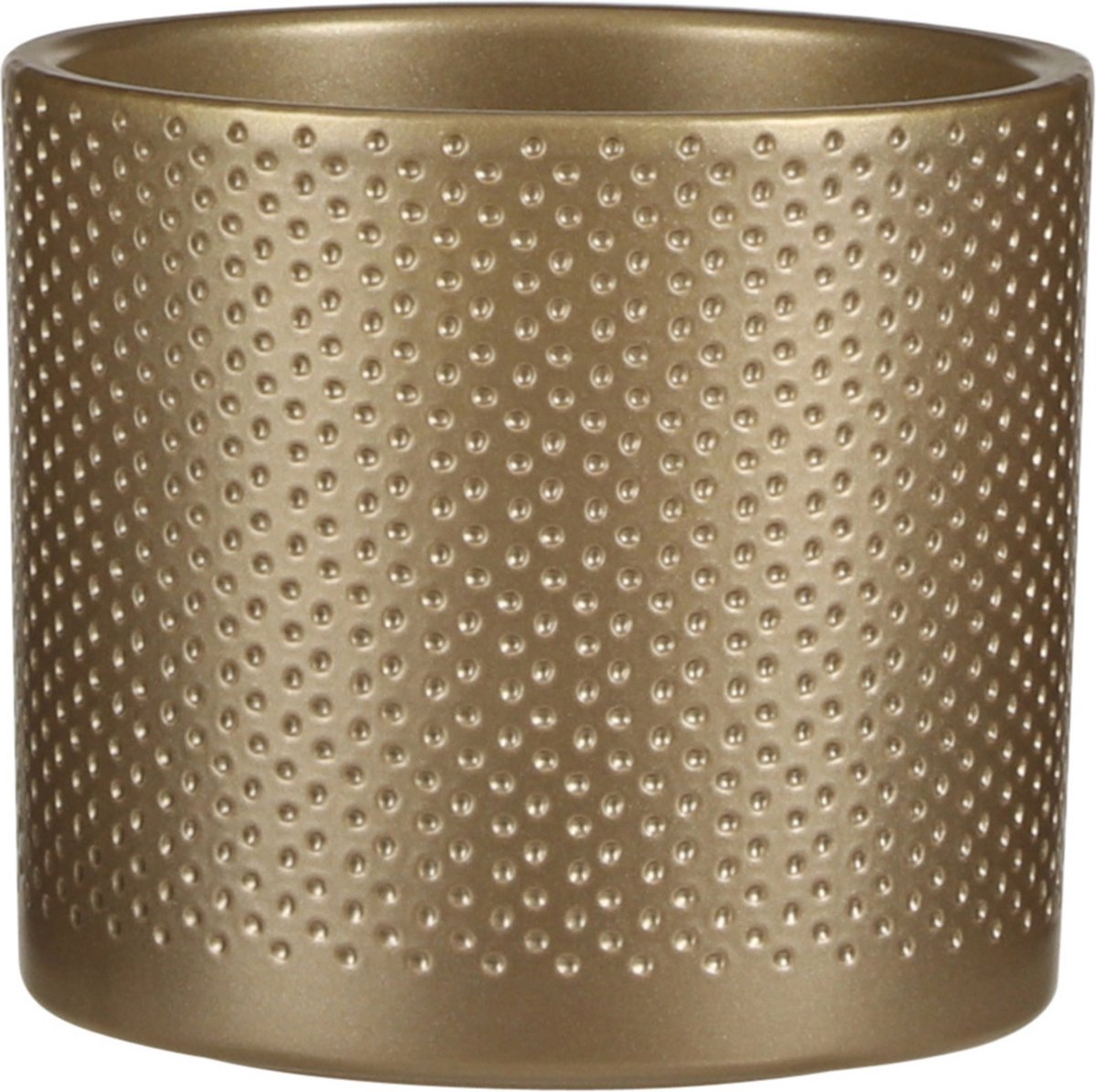 Kunstkerstboom 60 cm met gouden pot