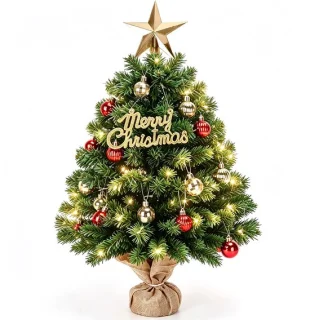 Kunstkerstboom 60 cm – mini-tafelkerstboom