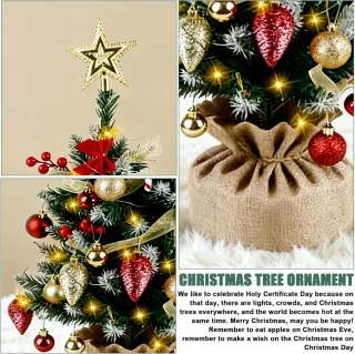 Kunstkerstboom 60 cm - Tafelkerstboom