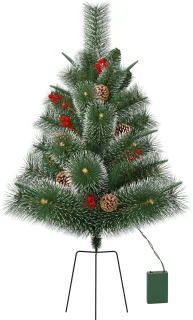 Kunstkerstboom 76 cm - Set van 2