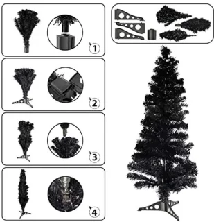 Kunstkerstboom 90 cm hemelsblauw