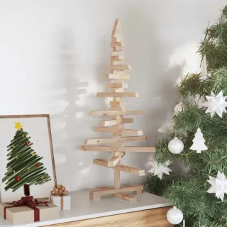 Kunstkerstboom 90 cm massief grenenhout