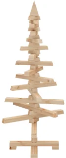 Kunstkerstboom 90 cm massief grenenhout