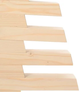 Kunstkerstboom 90 cm massief grenenhout