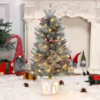 Kunstkerstboom 90 cm PVC dennenboom