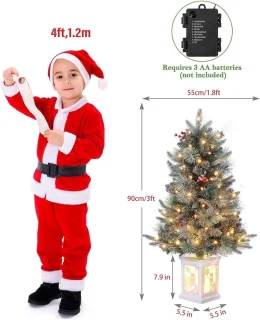 Kunstkerstboom 90 cm PVC dennenboom