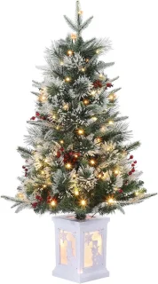 Kunstkerstboom 90 cm PVC dennenboom