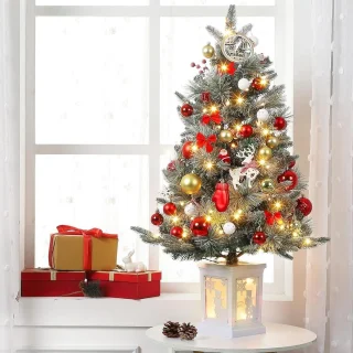 Kunstkerstboom 90 cm PVC dennenboom
