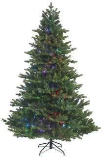 Kunstkerstboom Arctic Glow Fibre Optic groen - 215 cm
