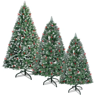 Kunstkerstboom Automatisch Uitschuifbaar 225 cm